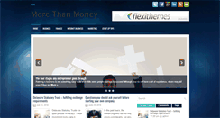 Desktop Screenshot of more-than-money.com